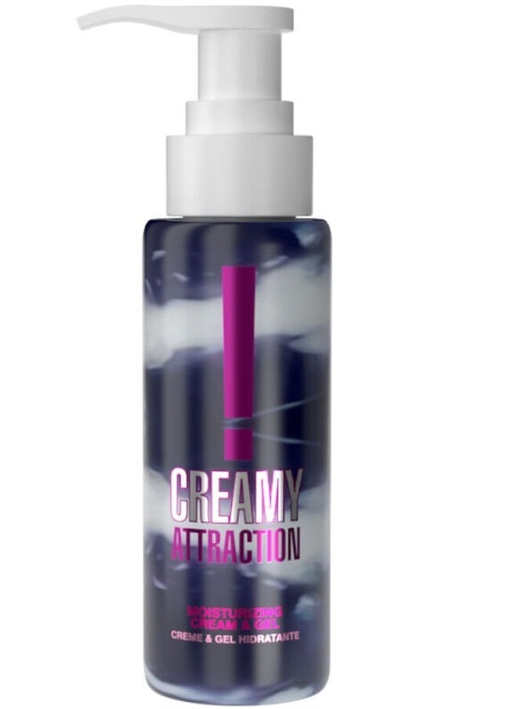 Зволожувальний крем-гель 2в1 Intt Creamy Attraction Blackberry 100 мл для всього тіла, смак ожини