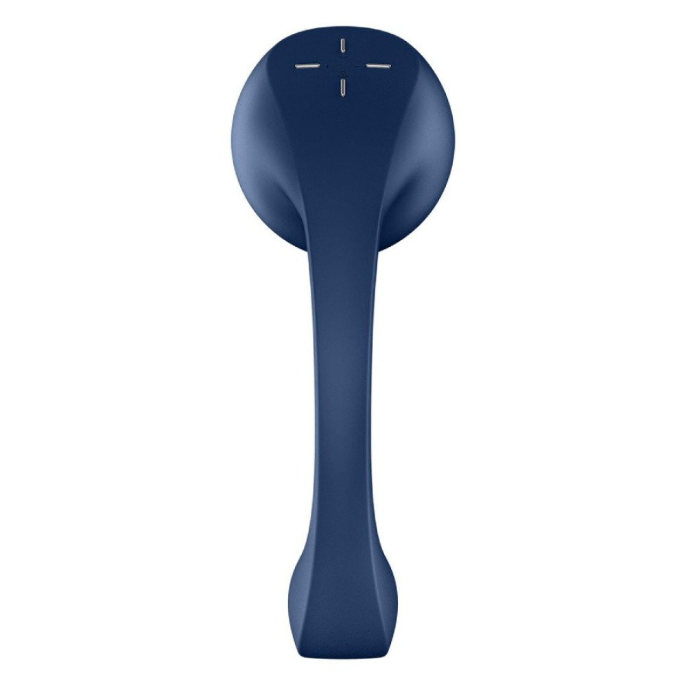 Смарт-стимулятор точки G + вакуумний стимулятор клітора Satisfyer Pro+ Wave 4 Connect App
