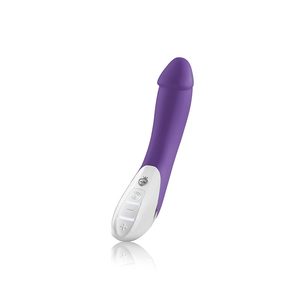 Потужний вібратор Mystim Terrific Truman Purple з двома моторами і вираженою головкою