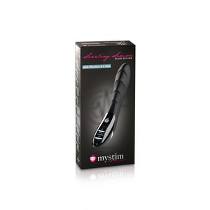 Вібратор з електростимуляцією Mystim Sizzling Simon eStim Black, міостимулятор