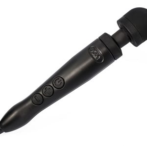 Вібромасажер DOXY Die Cast 3 Matt Black, дуже потужний, живлення 220В, металевий корпус
