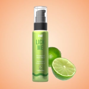 Гель для оральних пестощів із зігрівальним ефектом INTT Lick Me Kissable Gel Caipirinha 50 мл, без цукру