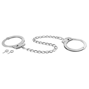Металеві поножі Fetish Tentation Adjustable metal ankle cuffs