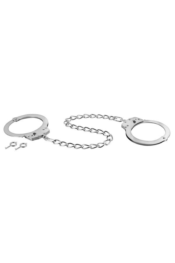 Металеві поножі Fetish Tentation Adjustable metal ankle cuffs