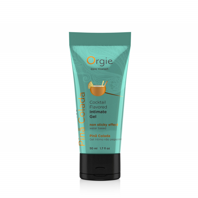 Лубрикант на водній основі Orgie Lube Tube Pina Colada, 50 мл, смак та аромат піна колади