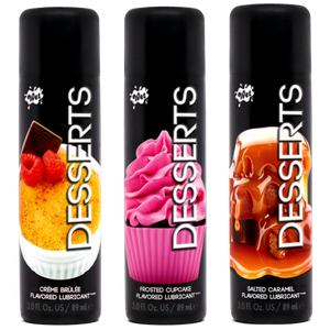 ПРОБНИК/Їстівний лубрикант WET Whipped Cream ( зі смаком вершків), 10 мл