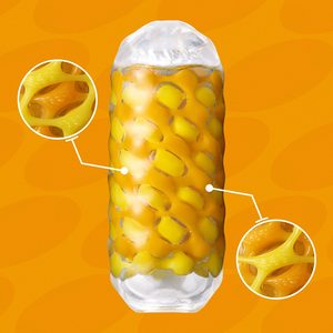 Мастурбатор Tenga ARTE WEAVE, зі щільними вставками для стимуляції, плетена текстура
