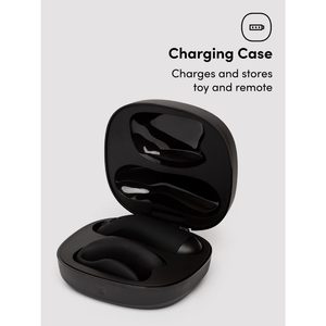 Вібратор для пар We-Vibe Chorus Pro Satin Black з пультом і додатком, чорний
