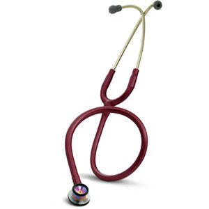 Стетоскоп Littmann Classic II Infant (Малиновий з головкою кольору веселка)