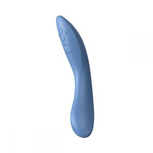 Смарт-вібратор We-Vibe Rave 2 Twisted Pleasure Blue, для точки G та входу в піхву, 2 мотори