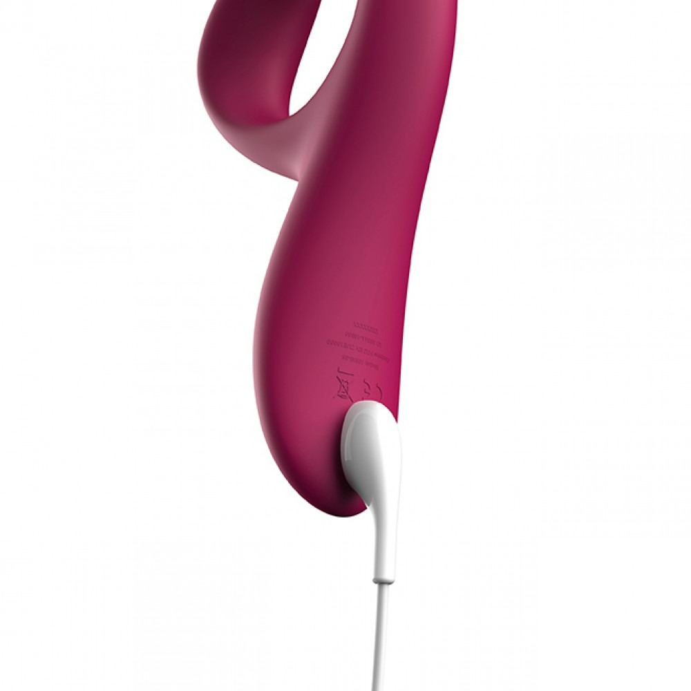 Смарт вібратор-кролик We-Vibe Nova Fuchsia, ергономічний, регульований кут нахилу стовбура