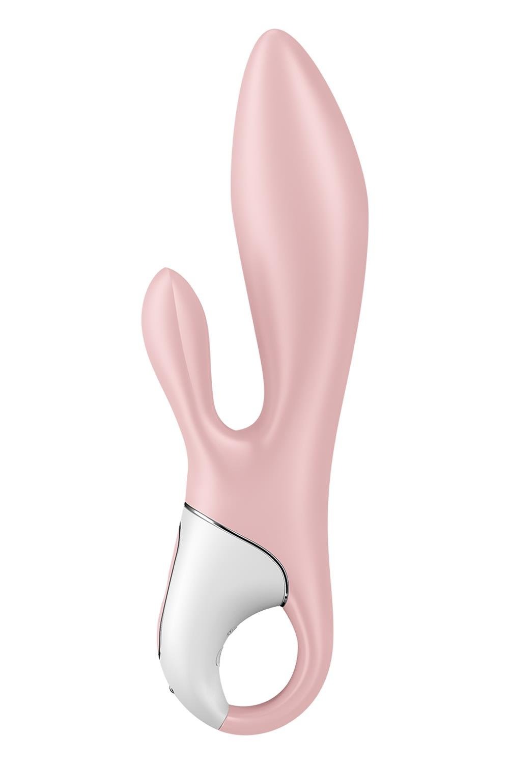 Вібратор-кролик надувний Satisfyer Air Pump Bunny 3, 12 режимів, подвійний відросток