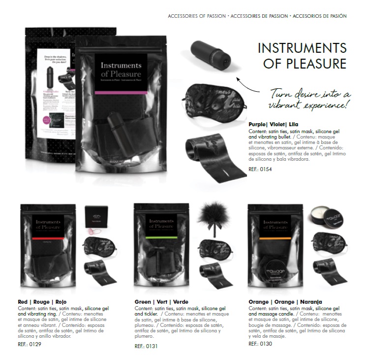Набір Bijoux Indiscrets Instruments of Pleasure – GREEN