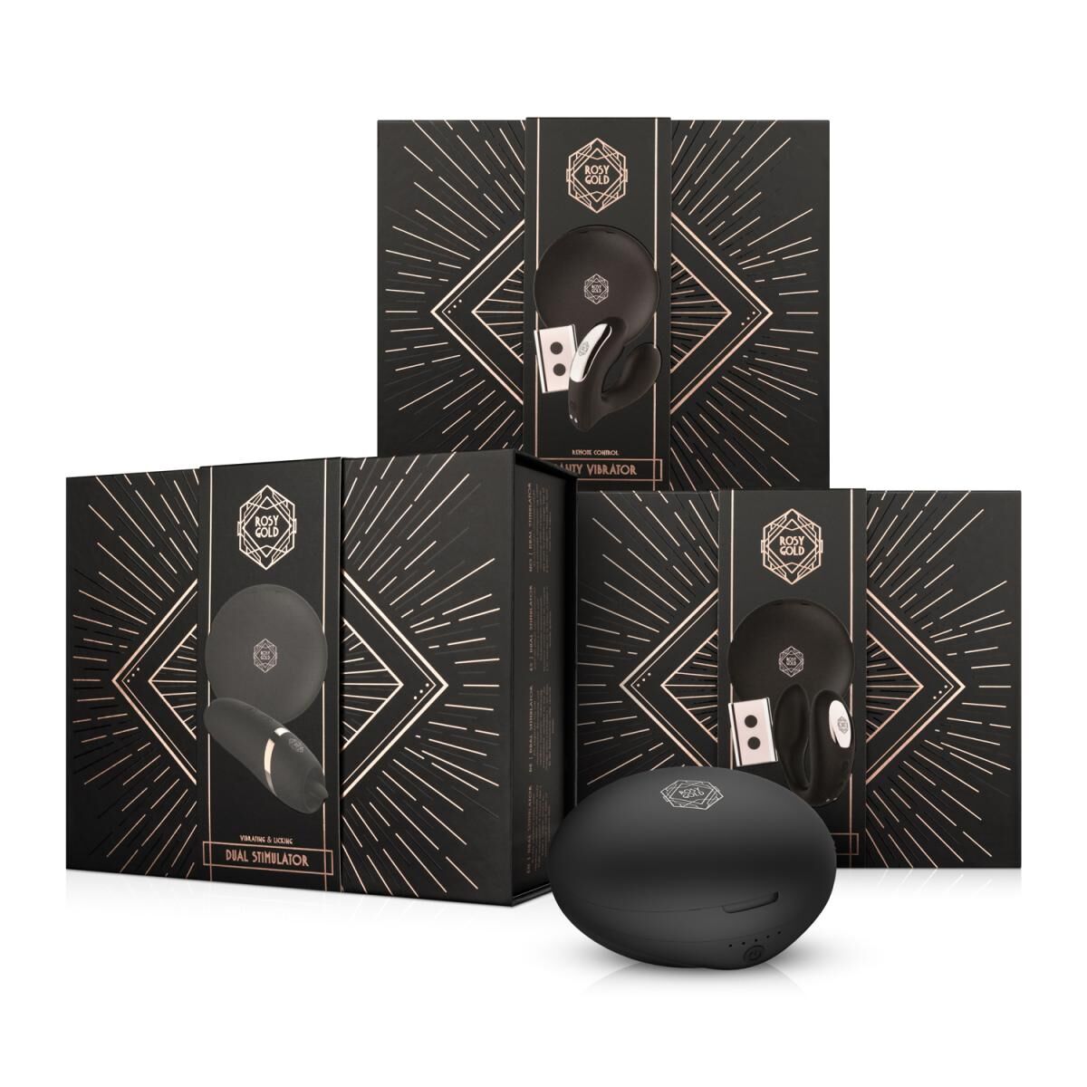 Вібратор для пар Rosy Gold - Remote Control Couple Vibrator