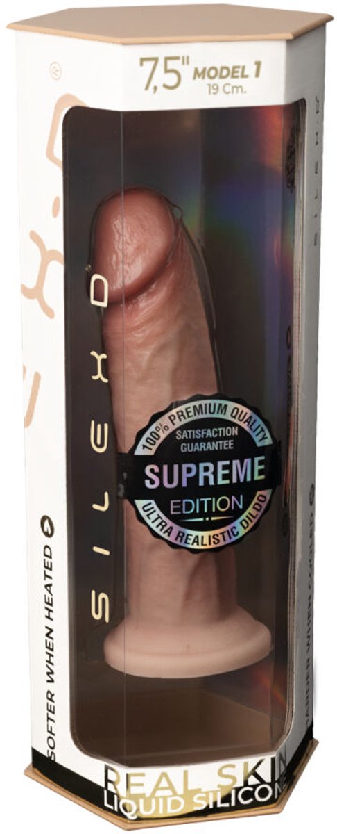 Фалоімітатор SilexD Henry Flesh Premium Real Skin (MODEL 2 size 7.5in)