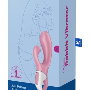 Вібратор-кролик надувний Satisfyer Air Pump Bunny 2