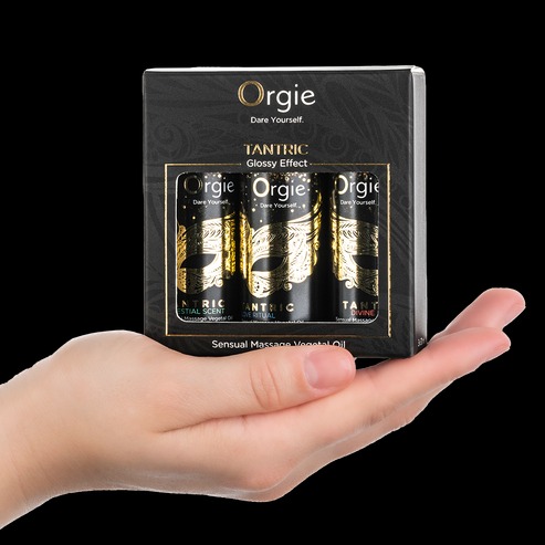 Набір олій для тантричного масажу Orgie – Tantric Mini Size Collection (3х30 мл), зволоження
