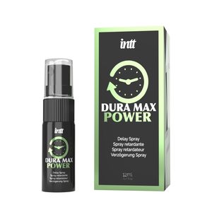 Пролонгатор-спрей Intt Dura Max Power (12 мл) з охолоджувальним ефектом, без лідокаїну, з пантенолом