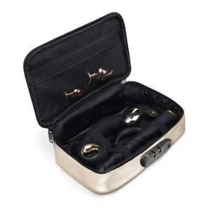 Кейс для іграшок Dorcel DISCREET BOX LUXURY GOLD, кодовий замок, 27×16×7,62 см