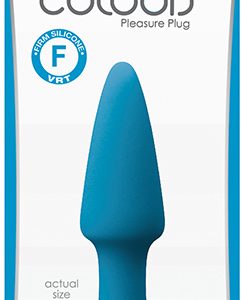 Анальна пробка COLOURS PLEASURES MINI PLUG BLUE