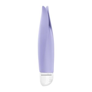 Вібратор з пелюстками Fun Factory VOLITA purple, компактний, дуже тихий, на батарейках