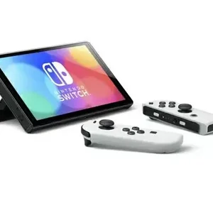Портативна ігрова консоль Nintendo Switch OLED з білими Joy-Con