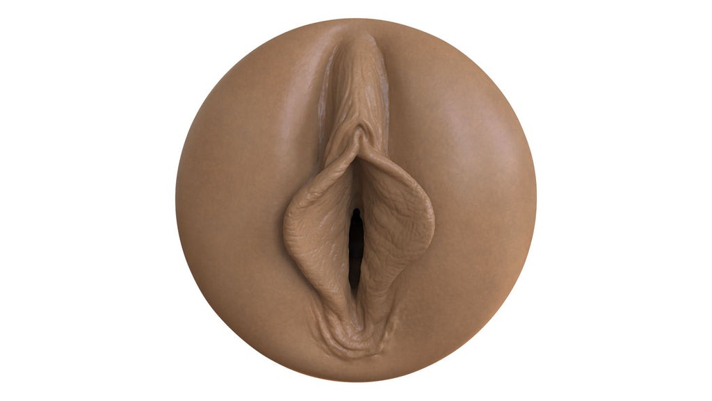 Мастурбатор-вагіна Fleshlight Boost Bang Medium Dark Flesh, плаваючі кільця Turbo Tech