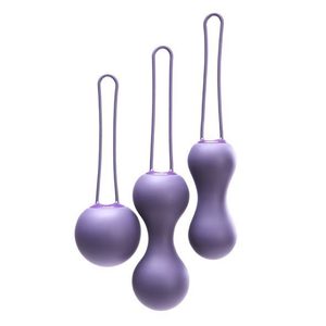 Набір вагінальних кульок Je Joue - Ami Purple, діаметр 3,8-3,3-2,7см, вага 54-71-100гр + подарунок косметичка