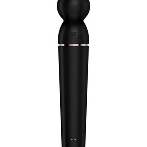 Вібромасажер Satisfyer Planet Wand-er Black/Rosegold, дуже потужний, бездротовий