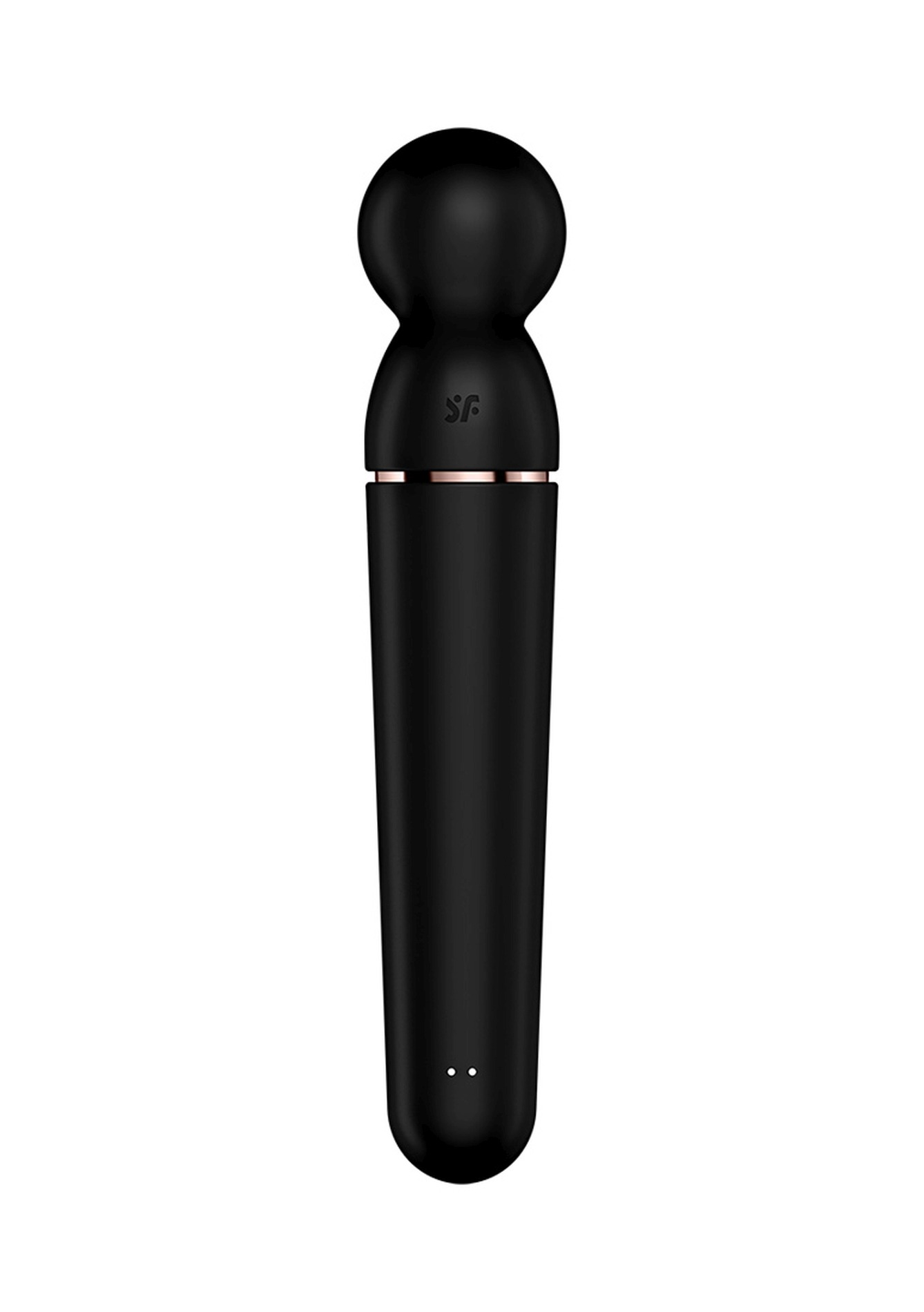 Вібромасажер Satisfyer Planet Wand-er Black/Rosegold, дуже потужний, бездротовий