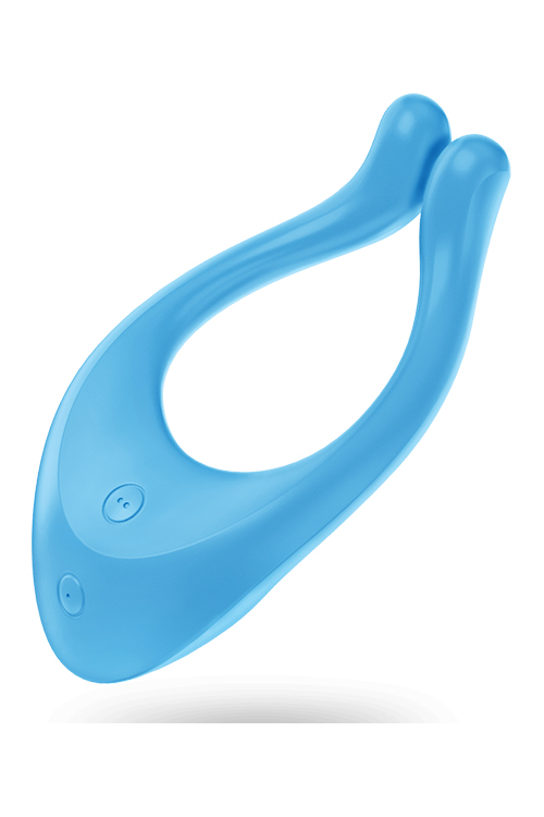 Вібратор для пар Satisfyer Endless Love Blue, 3 незалежні мотори, багатофункціональний