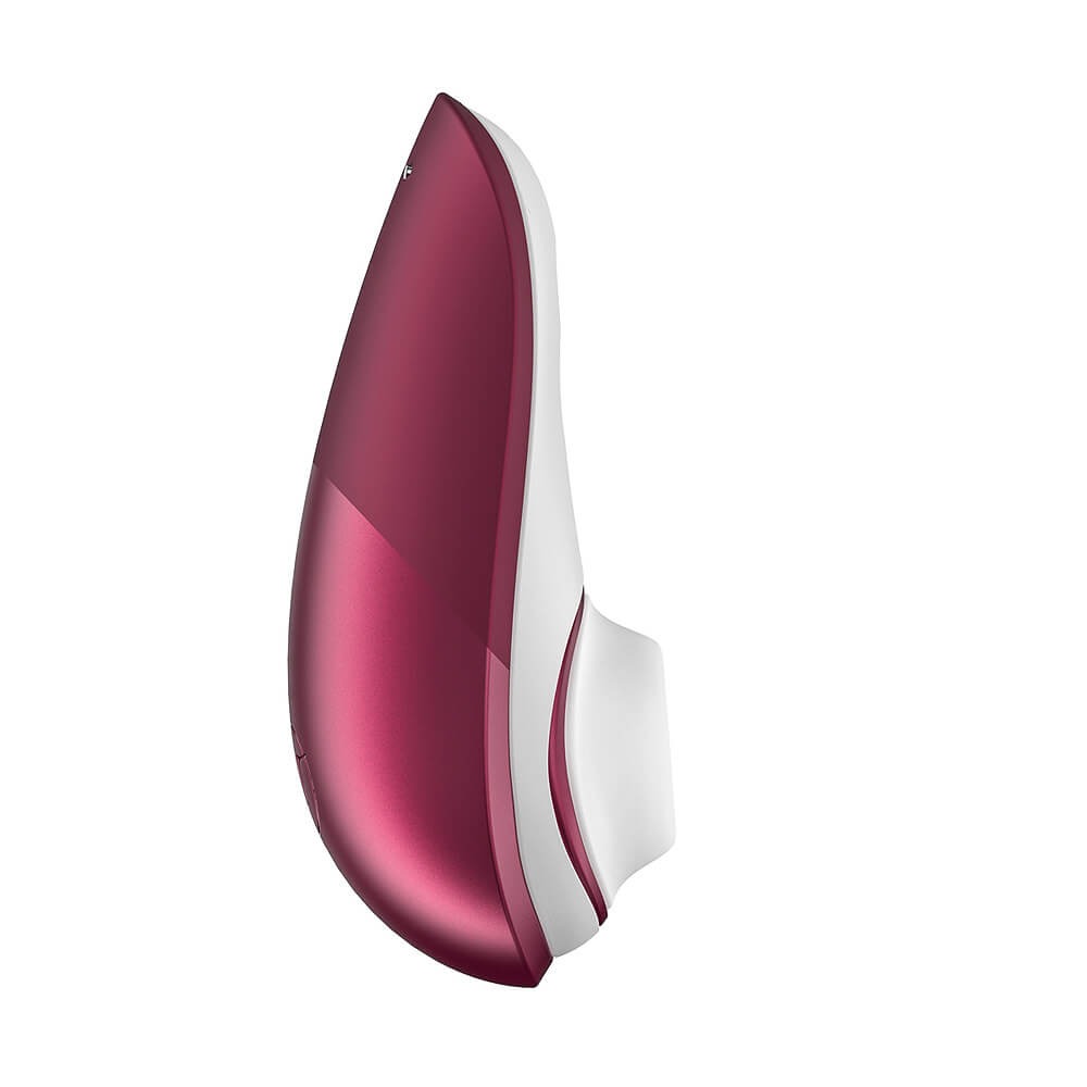 Вакуумний кліторальний стимулятор Womanizer Liberty Red, магнітна кришка, 2 насадки