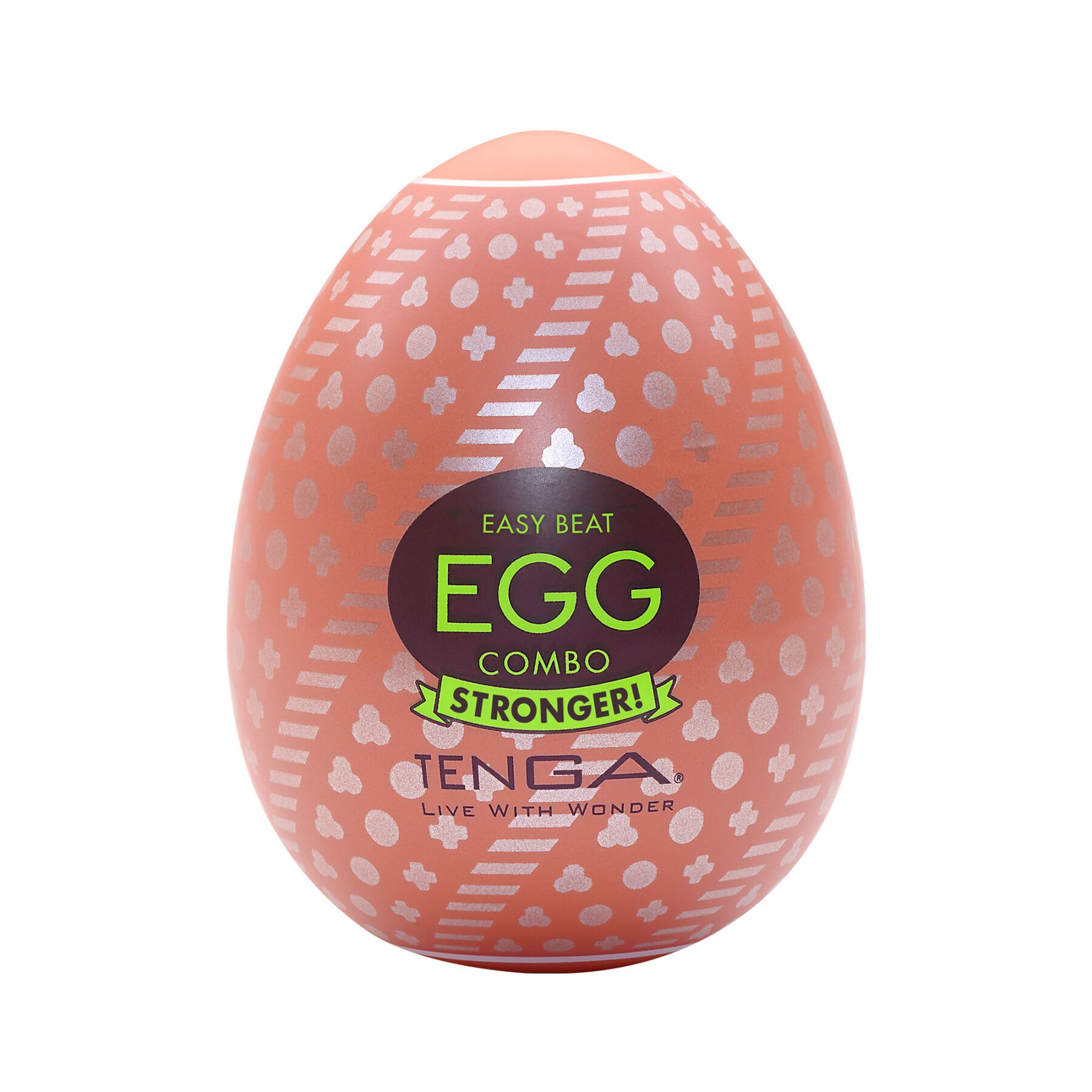 Мастурбатор-яйце Tenga Egg Combo, щільний TPE, пробник лубриканту 5 мл