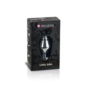 Металева анальна пробка Mystim Little John для електростимулятора, діаметр 4см