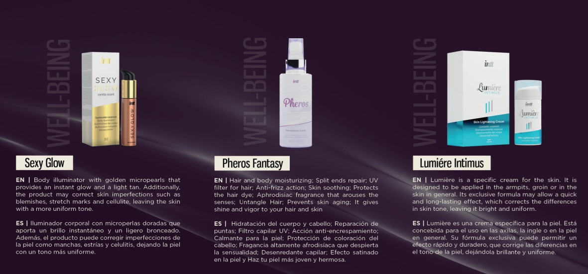 Крем-шимер для тіла Intt Sexy Glow (60 мл) з олією ши та ароматом ванілі, сяйна засмагла шкіра