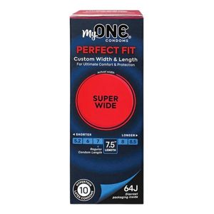Презервативи MyONE Super Wide 10 шт, картонна коробка