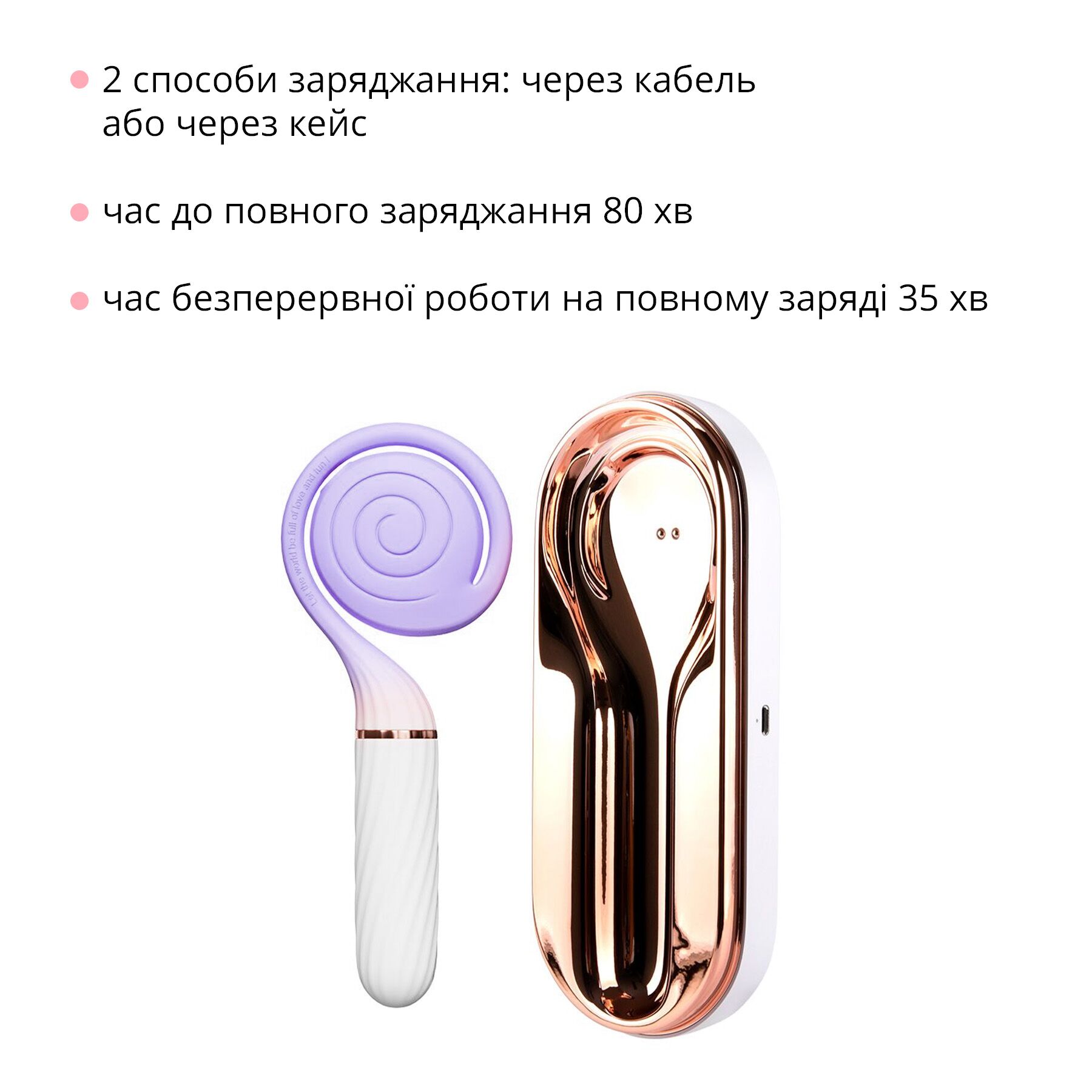Пульсатор з вакуумною стимуляцією Otouch LOLLIPOP Purple