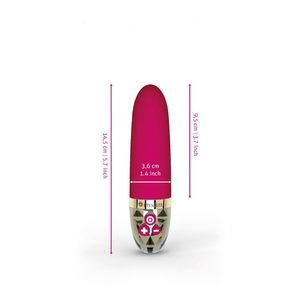 Вібратор Mystim Sleak Freak Pink, 8 режимів, внутрішня та зовнішня стимуляція