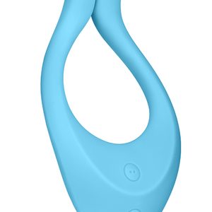 Вібратор для пар Satisfyer Endless Love Blue, 3 незалежні мотори, багатофункціональний