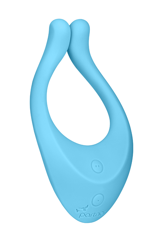 Вібратор для пар Satisfyer Endless Love Blue, 3 незалежні мотори, багатофункціональний