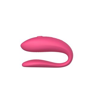 Смарт-вібратор для пар We-Vibe Sync Lite Pink, 10 віброрежимів, можна поєднувати з проникним сексом