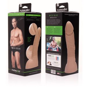 Фалоімітатор Fleshlight Guys: Mick Blue Dildo, за зліпком пеніса порноактора