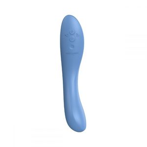 Смарт-вібратор We-Vibe Rave 2 Twisted Pleasure Blue, для точки G та входу в піхву, 2 мотори