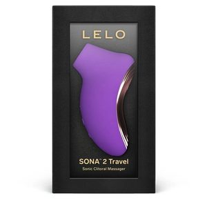 Звуковий стимулятор клітора LELO SONA 2 Travel Purple, тревел-версія, 12 режимів