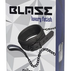 Нашийник з повідцем BLAZE COLLAR AND CHAIN BLACK