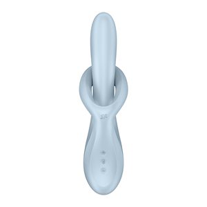 Вібратор з ротацією Satisfyer Heat Flex 4 Blue, підігрів до 39°C