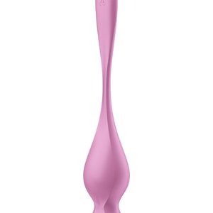 Вагінальні смарт-кульки з вібрацією Satisfyer Love Birds 1 Connect App Pink, 78 г