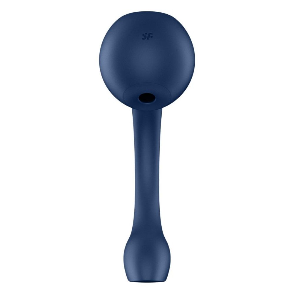 Смарт-стимулятор точки G + вакуумний стимулятор клітора Satisfyer Pro+ Wave 4 Connect App