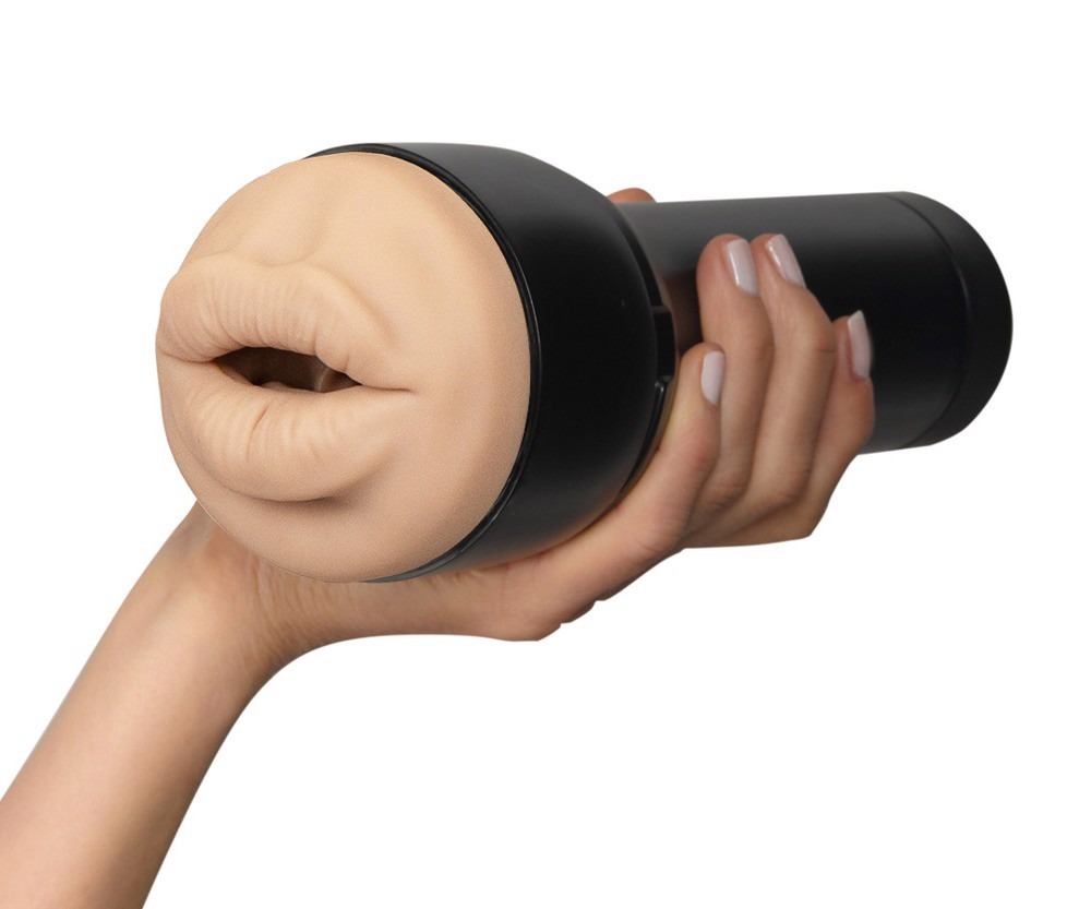 Мастурбатор Kiiroo Feel Victoria June Mouth Stroker PBC, сумісний з PowerBlow і Keon