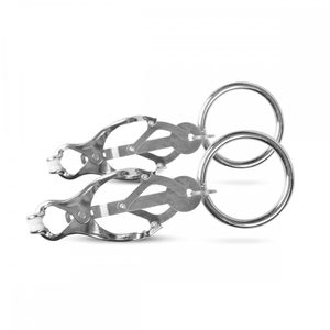 Затискачі для сосків з кільцями EasyToys Clover Clamps With Clips